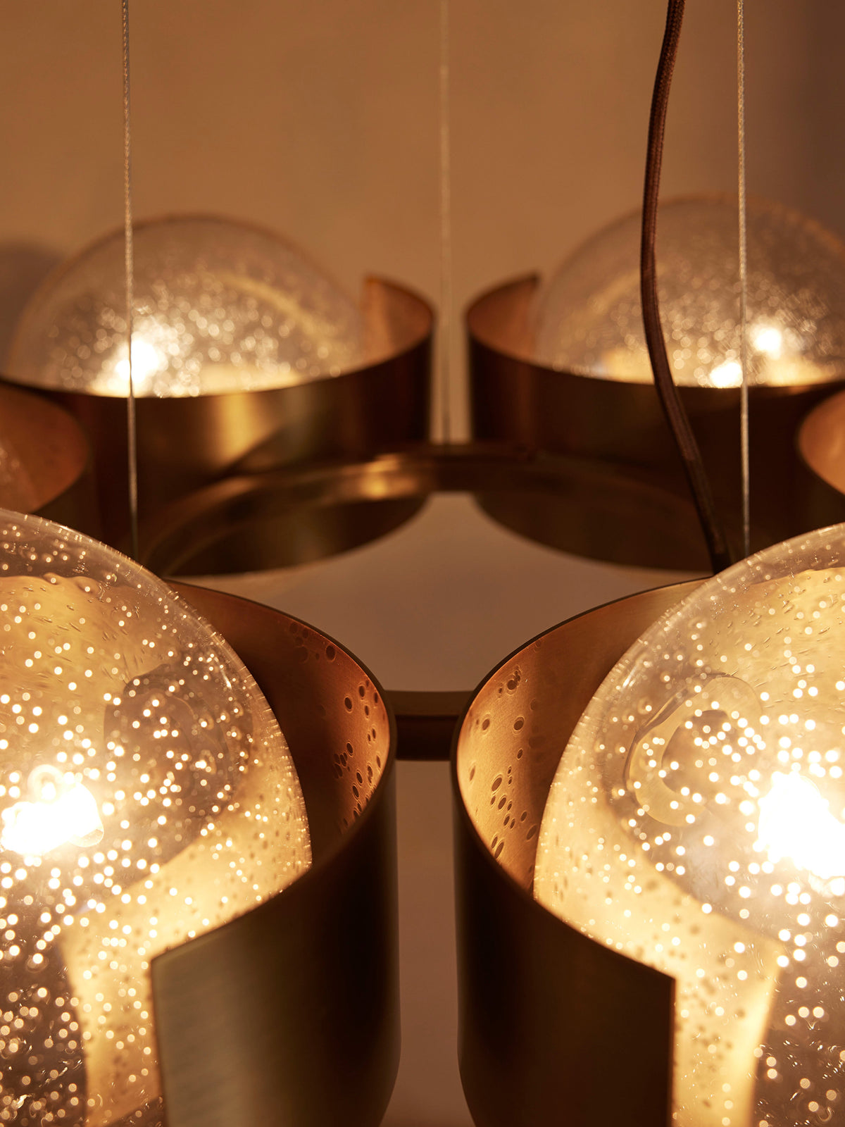 Allis chandelier fixture detail