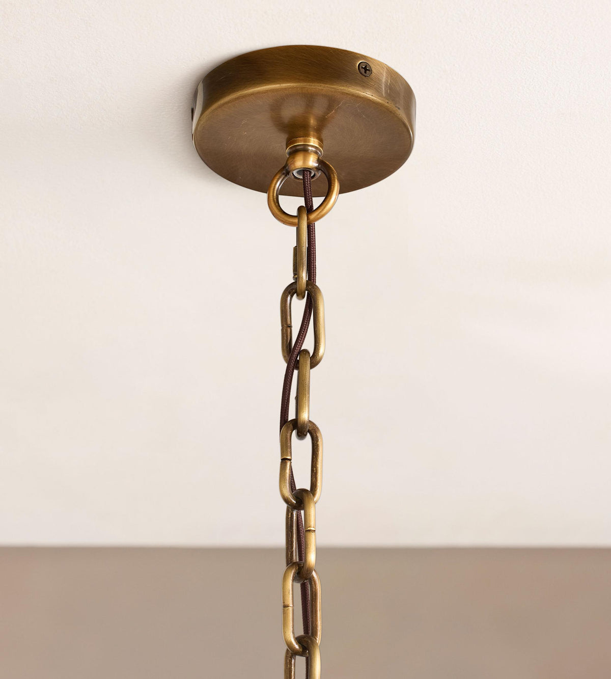 Amelie chandelier close-up detail