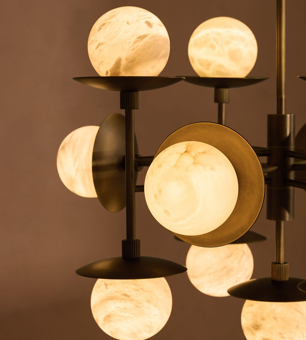 Cara chandelier material detail