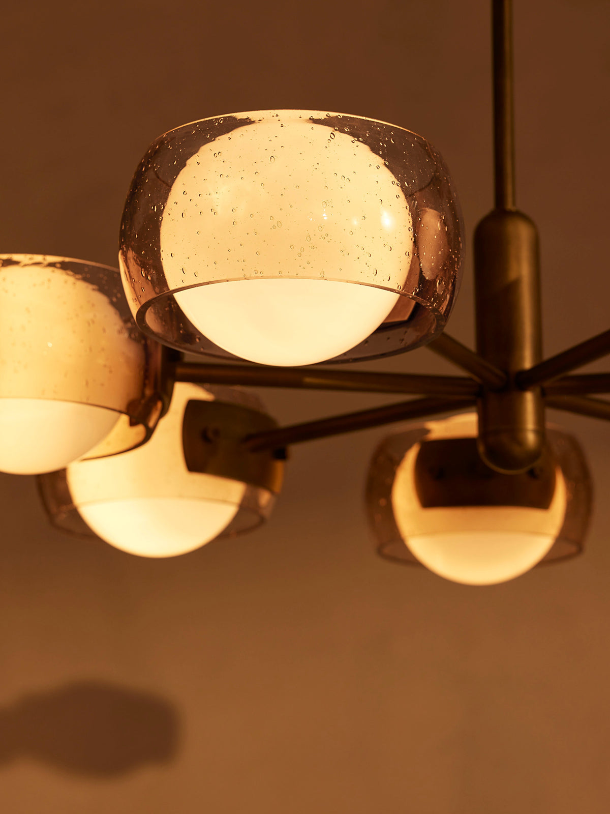 Douglas chandelier viewed from below