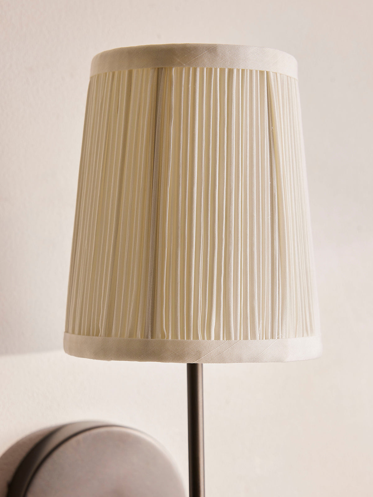 Isobella wall sconce side and stem details