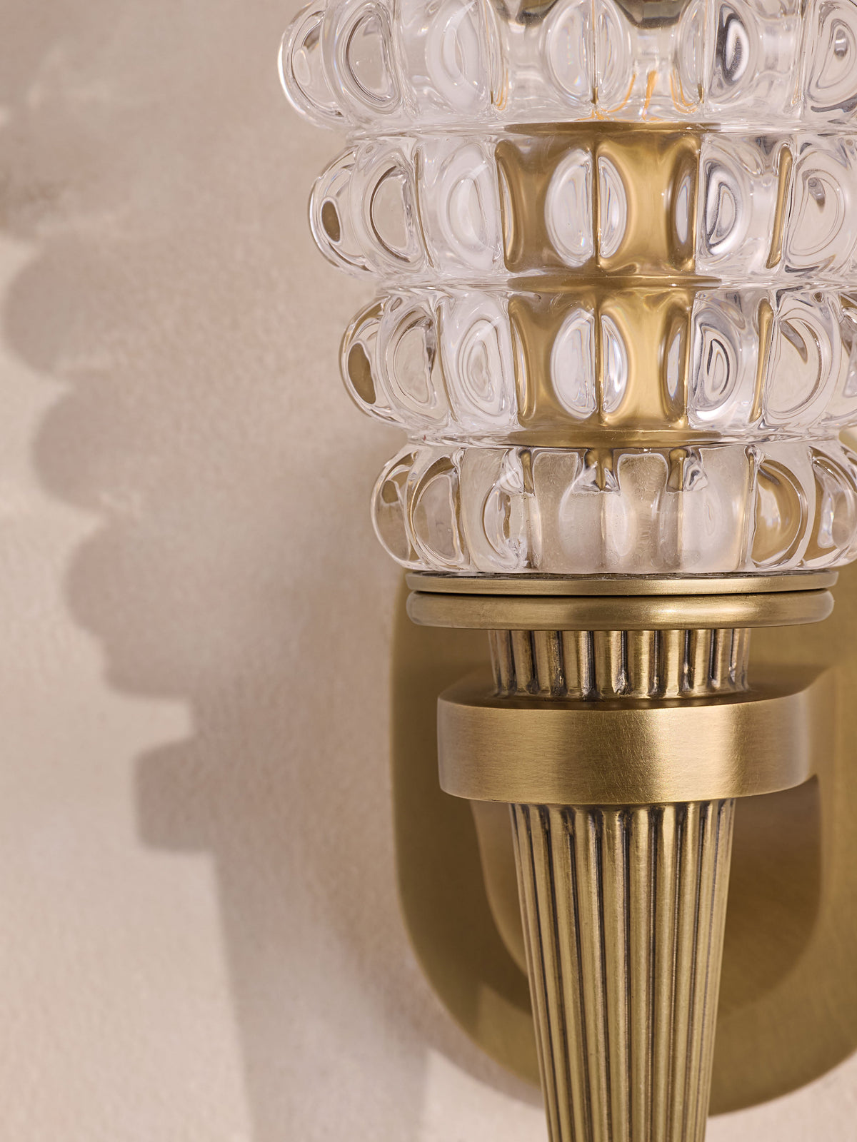 Valencia wall sconce fitting detail